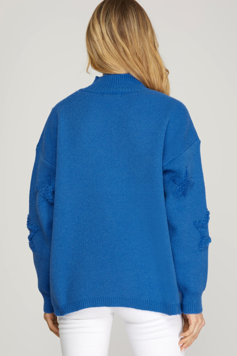 STAR DETAIL SWEATER