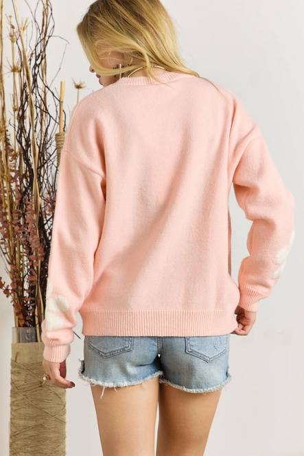 FLORAL SWEATER