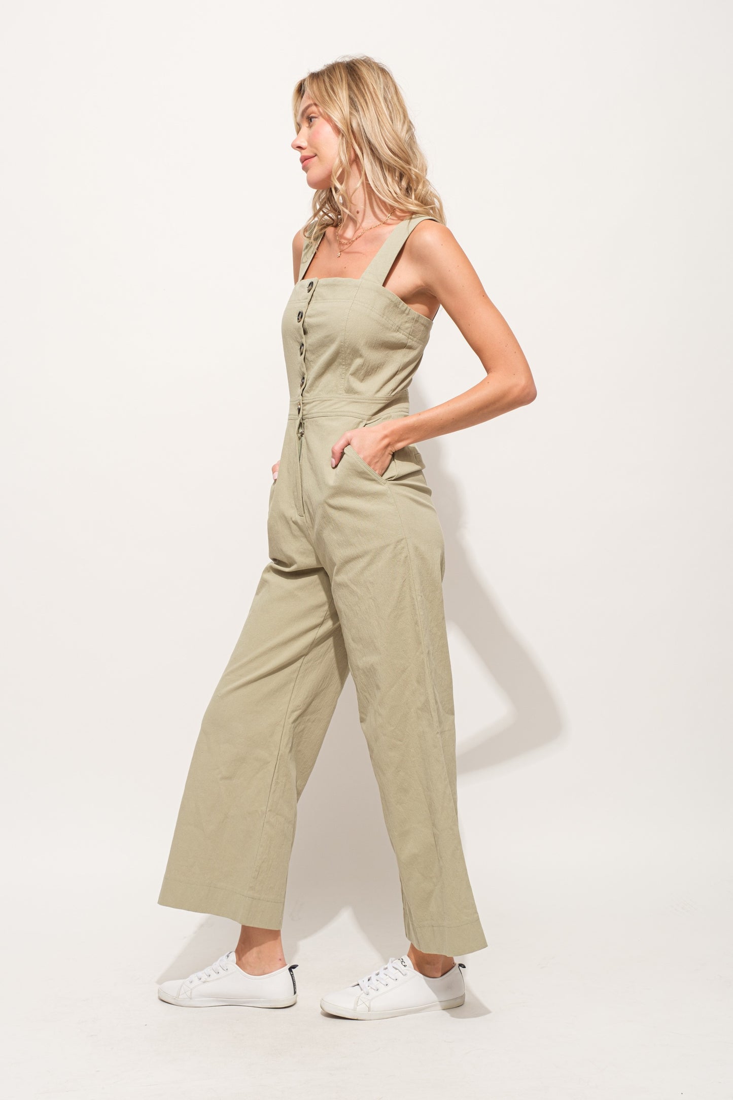 CROPPED WIDE-LEG ROPPER