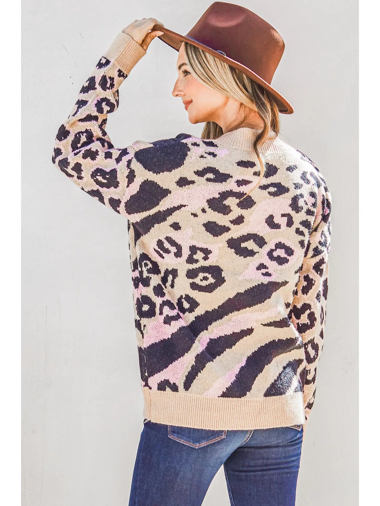 Leopard Print Sweater