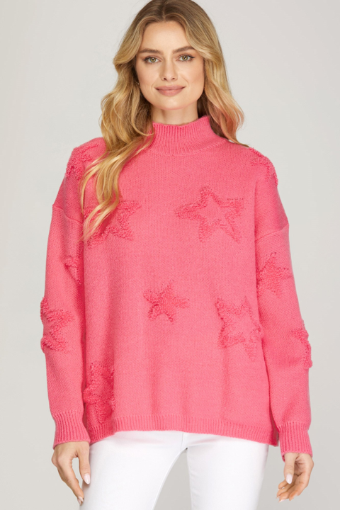 STAR DETAIL SWEATER