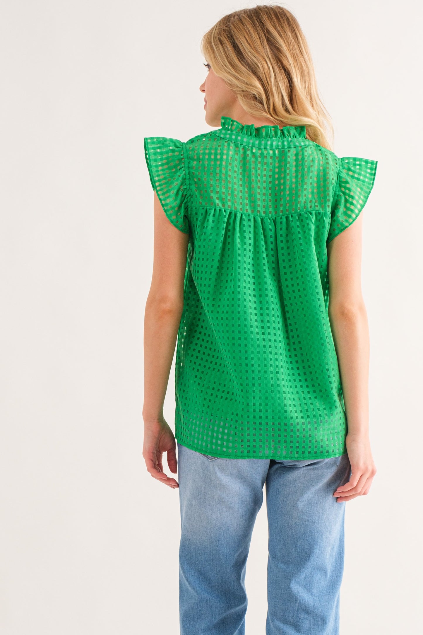 BABYDOLL RUFFLE TOP