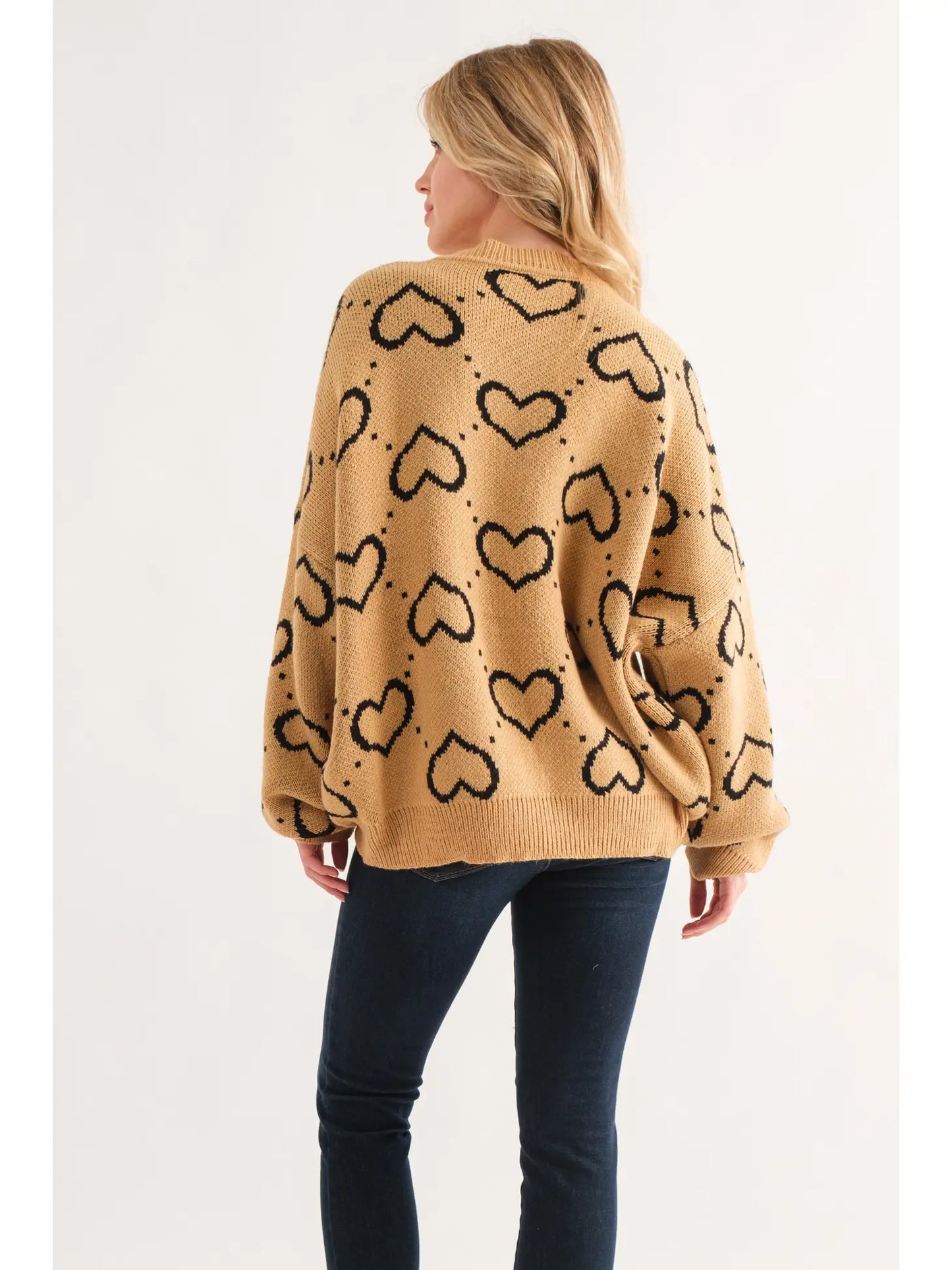 Heart Oversized Sweater
