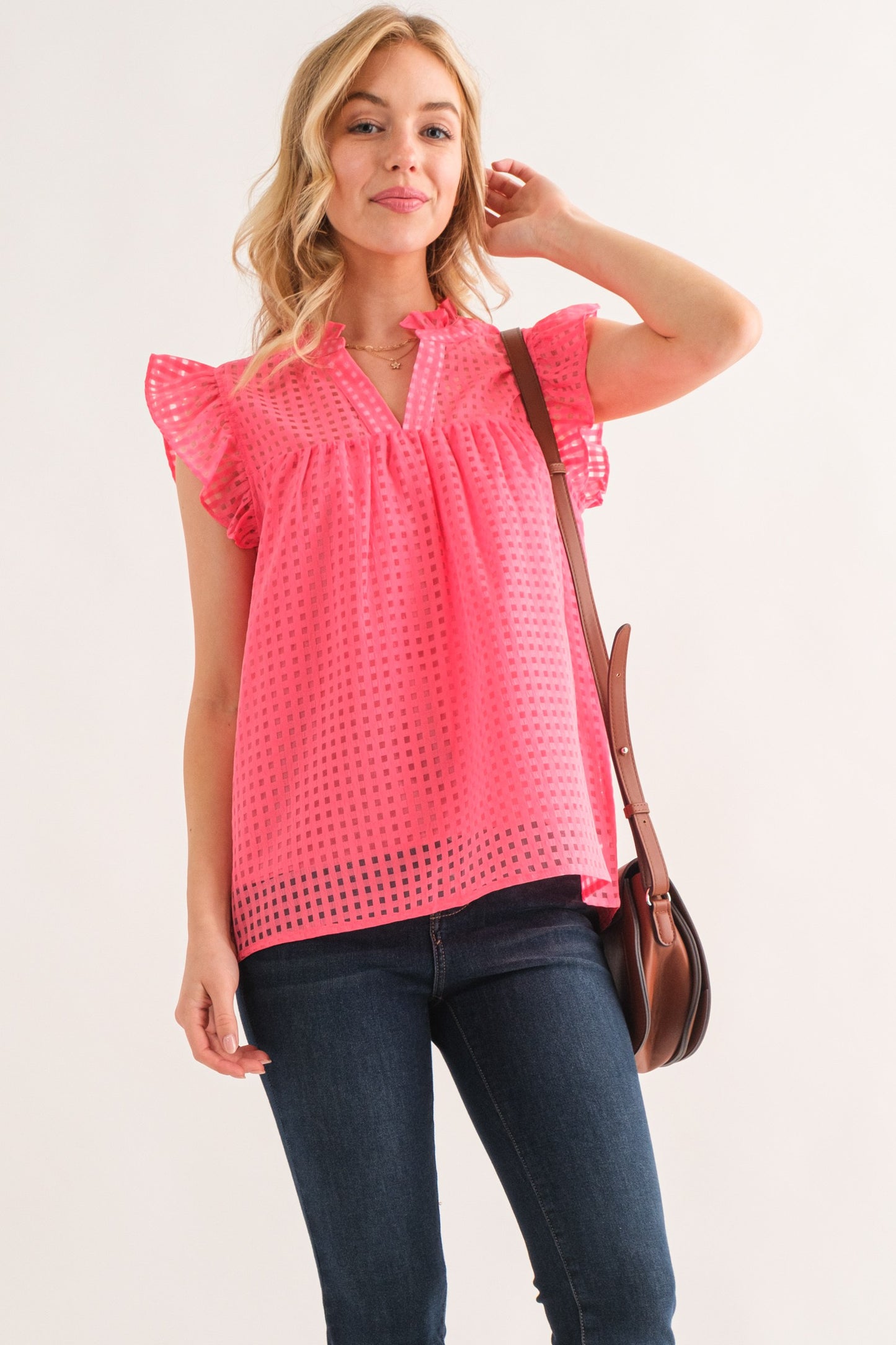 BABYDOLL RUFFLE TOP