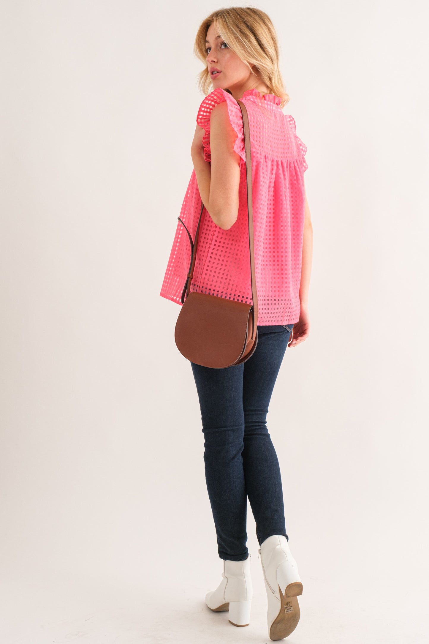 BABYDOLL RUFFLE TOP