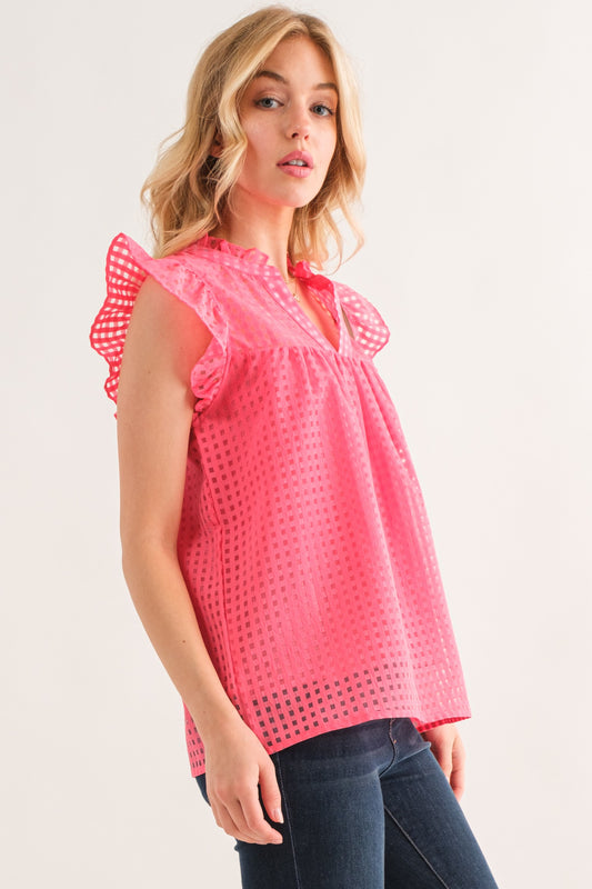 BABYDOLL RUFFLE TOP